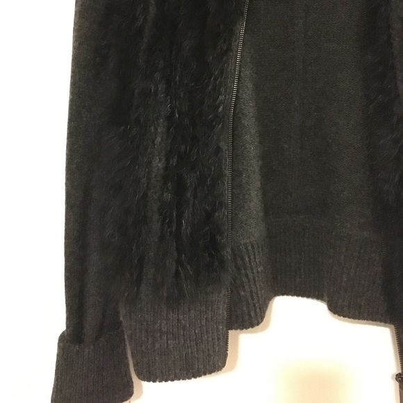 DVF Jacket with Rabbit Fur - Picture 2 of 4